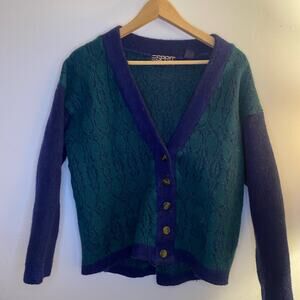 Vintage Esprit Sport Wool Cardigan - Thick & Cozy